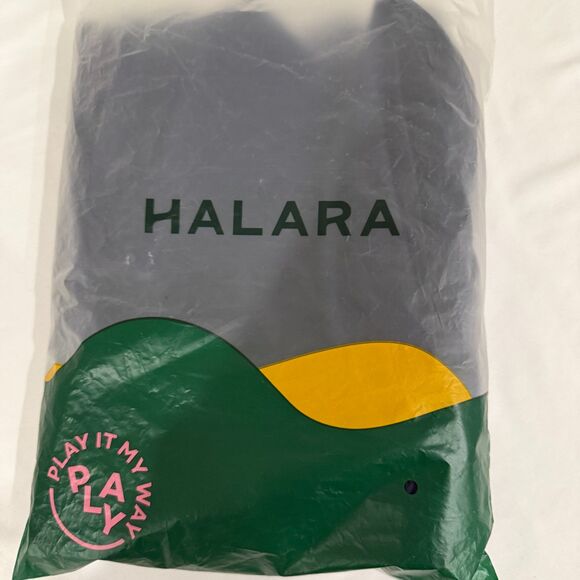 HALARA NWT High Waisted “Parisian Night” Navy Straight Leg Work Pant Size Medium - Picture 8 of 10